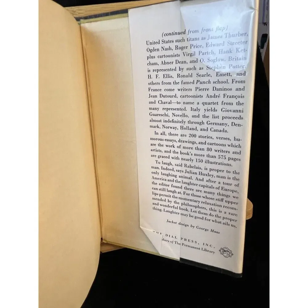 This Is My Best Humor Hardcover By Whit Burnett Published by Dial Press 1955
